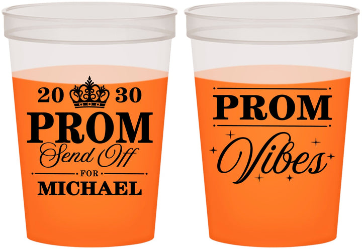 Custom Prom 16 oz Color Changing Cups - Send Off | 50005
