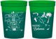Custom Wedding 16 oz Color Changing Cups - Bahamas | 507