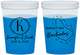 Custom Wedding 16 oz Color Changing Cups - Barbados | 508