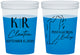 Custom Wedding 16 oz Color Changing Cups - Belize | 510