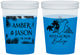 Custom Wedding 16 oz Color Changing Cups - Belize | 511