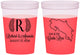 Custom Wedding 16 oz Color Changing Cups - Costa Rica | 518