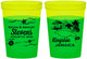 Custom Wedding 16 oz Color Changing Cups - Jamaica | 531