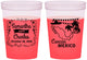 Custom Wedding 16 oz Color Changing Cups - Mexico | 535