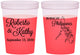 Custom Wedding 16 oz Color Changing Cups - Philippines | 536