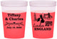 Custom Wedding 16 oz Color Changing Cups - England | 549