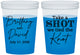Custom Wedding 16 oz Color Changing Cups - Take A Shot We Tied The Knot | 550