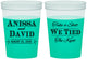 Custom Wedding 16 oz Color Changing Cups - Take A Shot We Tied The Knot | 551