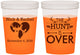 Custom Wedding 16 oz Color Changing Cups - The Hunt Is Over | 554