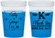 Custom Wedding 16 oz Color Changing Cups - Monogram | 556
