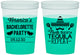 Custom Bachelorette 16 oz Color Changing Cups - Fiesta Siesta Tequila Repeat | 60000