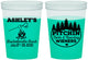 Custom Bachelorette 16 oz Color Changing Cups - Camping | 60018