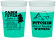 Custom Bachelorette 16 oz Color Changing Cups - Camping | 60019