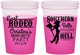 Custom Bachelorette 16 oz Color Changing Cups - Raising Hell Last Rodeo | 60042