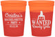 Custom Bachelorette 16 oz Color Changing Cups - Wanted Rowdy Girls | 60049