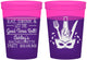 Custom Bachelorette 16 oz Color Changing Cups - Mardi Gras | 60057