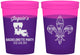Custom Bachelorette 16 oz Color Changing Cups - Mardi Gras | 60062