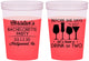 Custom Bachelorette 16 oz Color Changing Cups - Before She Says I Do | 60064