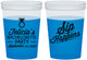 Custom Bachelorette 16 oz Color Changing Cups - Sip Happens | 60081