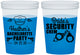 Custom Bachelorette 16 oz Color Changing Cups - Police Security Crew | 60091