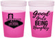 Custom Bachelorette 16 oz Color Changing Cups - Good Girls Naughty | 60111