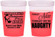Custom Bachelorette 16 oz Color Changing Cups - Nice Tonight Naughty | 60112
