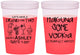 Custom Bachelorette 16 oz Color Changing Cups - Lets Get Wasted | 60119
