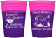 Custom Bachelorette 16 oz Color Changing Cups - Save Water Drink Wine | 60120