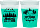 Custom Bachelorette 16 oz Color Changing Cups - Camping | 60124