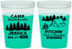 Custom Bachelorette 16 oz Color Changing Cups - Camping | 60125
