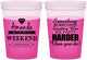 Custom Bachelorette 16 oz Color Changing Cups - Something Borrowed | 60131