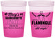 Custom Bachelorette 16 oz Color Changing Cups - Lets Flamingle Still Single | 60144