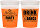 Custom Bachelorette 16 oz Color Changing Cups - Drink Champagne Dance | 60154