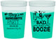 Custom Bachelorette 16 oz Color Changing Cups - Bad And Boozie | 60155