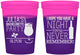 Custom Bachelorette 16 oz Color Changing Cups - Night Never Remember | 60160