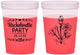 Custom Bachelorette 16 oz Color Changing Cups - Flowers | 60174