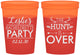 Custom Bachelorette 16 oz Color Changing Cups - The Hunt Is Over | 60184