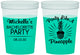 Custom Bachelorette 16 oz Color Changing Cups - Party Like A Pineapple | 60193