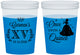 Custom Quinceanera 16 oz Color Changing Cups - Once Upon A Quince | 70011