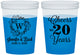 Custom Anniversary 16 oz Color Changing Cups - Cheers To 20 Years | 80001