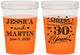 Custom Anniversary 16 oz Color Changing Cups - Cheers To 30 Years | 80003