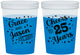 Custom Anniversary 16 oz Color Changing Cups - Cheers To 25 Years | 80012