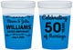 Custom Anniversary 16 oz Color Changing Cups - 50 Years Of Marriage | 80017