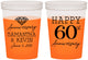 Custom Anniversary 16 oz Color Changing Cups - 60th Wedding | 80019