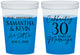 Custom Anniversary 16 oz Color Changing Cups - 30 Years Of Marriage | 80033
