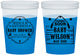 Custom Baby Shower 16 oz Color Changing Cups - Gender Reveal Buck Or Doe | 90002
