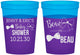 Custom Baby Shower 16 oz Color Changing Cups - Gender Reveal Bow Or Beau | 90004