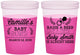Custom Baby Shower 16 oz Color Changing Cups - Raise A Beer | 90008