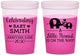 Custom Baby Shower 16 oz Color Changing Cups - Peanut On The Way | 90027