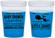 Custom Baby Shower 16 oz Color Changing Cups - Mermaid On Her Way | 90044